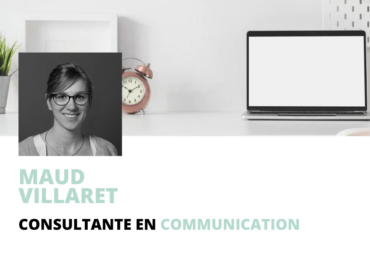 Maud Villaret, consultante en communication freelance