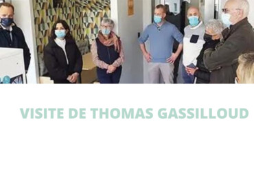 MONTS COWORKING reçoit la visite du député Thomas GASSILLOUD