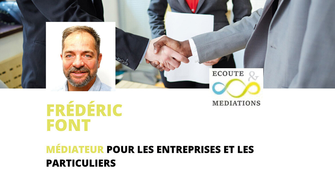 Frédéric Font, Médiateur pour les entreprises et les particuliers