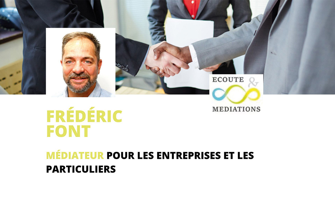 Frédéric Font, Médiateur pour les entreprises et les particuliers