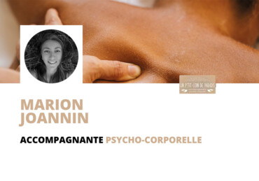 Marion Joannin, accompagnante psycho-corporelle
