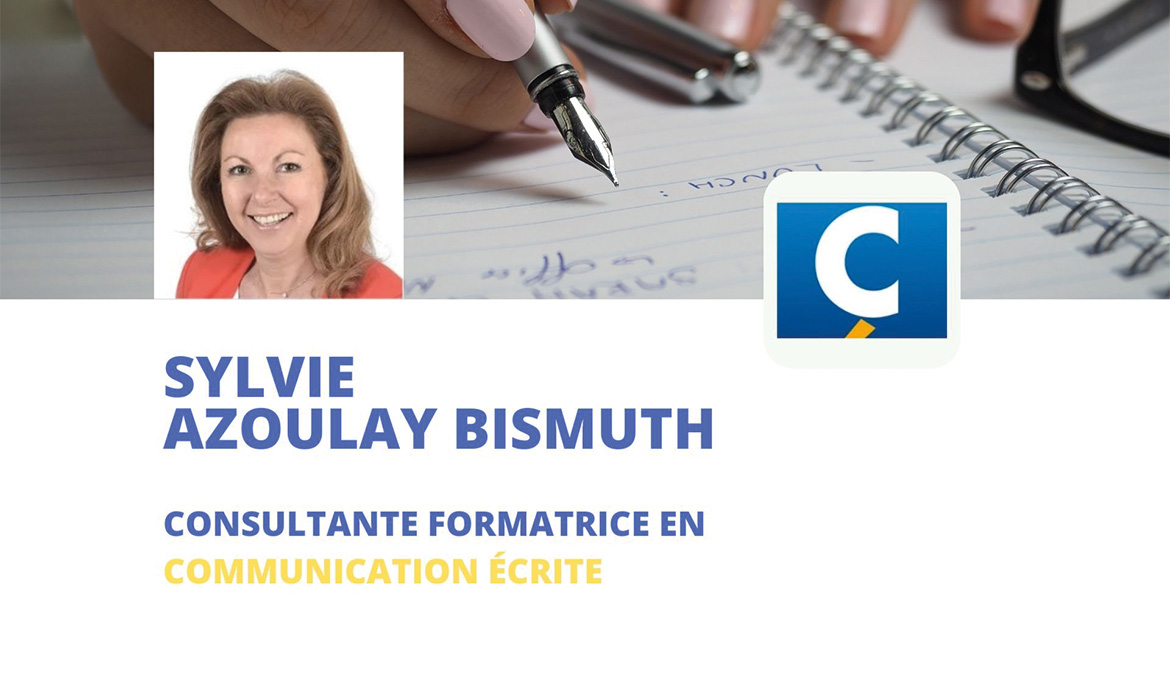 Sylvie Azoulay-Bismuth – consultante formatrice en communication écrite depuis 18 ans